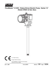 Lincoln FlowMaster A Series Manual