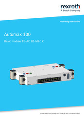 Bosch Rexroth Automax 100 Series Operating Instructions Manual