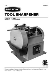 PROPOINT TOOL SHARPENER User Manual