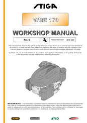 Stiga WBE170 Workshop Manual