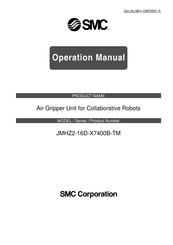 SMC Networks JMHZ2-16D-X7400B-TM Operation Manual