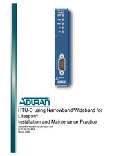 ADTRAN HTU-C WB Installation And Maintenance Practice