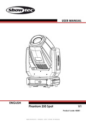 SHOWTEC 40081 User Manual