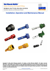Weir HYDRAU-FLO HF1008Z0001 Installation, Operation And Maintenance Manual
