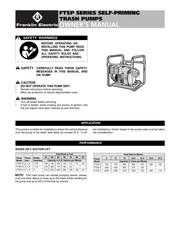 Franklin Electric FTSP Series Owner's Manual