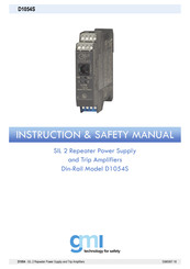 GMI D1054S Instruction & Safety Manual