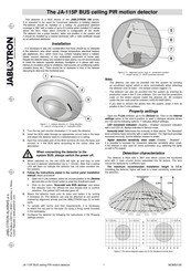 Jablotron JA-115P Quick Start Manual