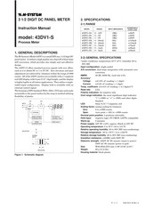 M-System 43DV1-S Instruction Manual