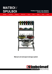 Kabelmat SPULBOI 310-5-S Operating Manual