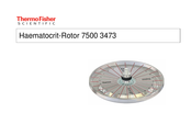 Thermo Scientific Haematocrit-Rotor 7500 3473 Instructions For Use Manual