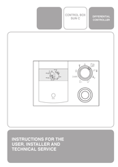 Beretta Control Box SUN C Instructions For The User And The Installer