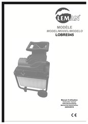 LEMAN SHB2800 Instruction Manual
