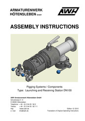 AWH DN100 Assembly Instructions Manual
