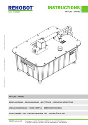REHOBOT PP80-9200RC Operating Instructions Manual
