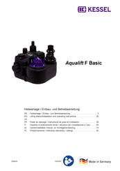 Kessel Aqualift F Basic Installation And Operating Instructions Manual