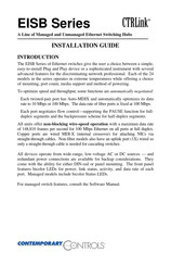 CTRLink EISB Series Installation Manual
