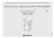 la Minerva C/E 660RH Operating Instructions Manual