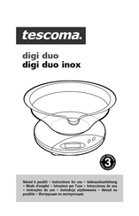 Tescoma digi duo Instructions For Use Manual
