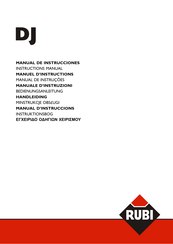 Rubi DJ-130 Instruction Manual
