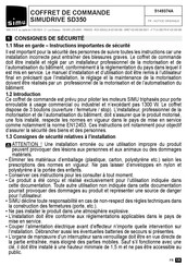 Simu SIMUDRIVE SD350 Manual