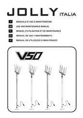 Jolly V500113 Use And Maintenance Manual