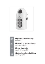 DS H06 Operating Instructions Manual
