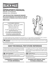 Black Max BM151333 Operator's Manual