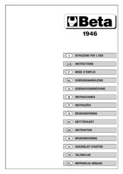 Beta 1948 Instructions Manual