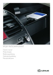 Lexus iPod integration kit Owner's Manual