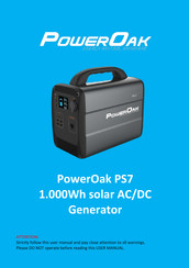 PowerOak PS7 User Manual