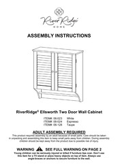 RiverRidge 06-023 Assembly Instructions Manual