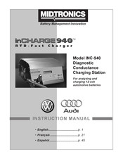 Midtronics INC-940 Instruction Manual
