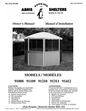 Gazebo Penguin 91008 Owner's Manual