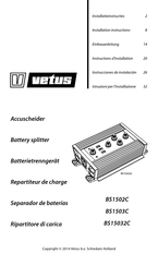 Vetus BS15032C Installation Instructions Manual