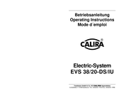 Calira EVS 38/20-DS/IU Operating Instructions Manual