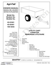 SpeedEPart Agri-Fab 190-425A Owner's Manual