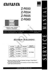 Aiwa Z-R560 Service Manual