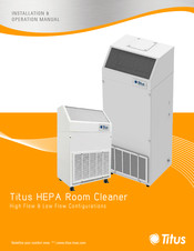 Titus THRCLow Flow UV Installation & Operation Manual