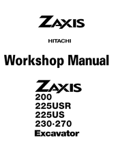 Hitachi Zaxis 200 Workshop Manual