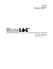 Ysi WaterLog Series Owner's Manual