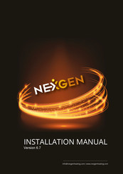 NEXGEN NexGen Installation Manual