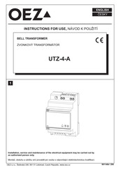OEZ MINIA UTZ-4-A Instructions For Use Manual