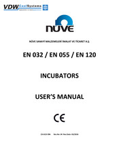 NUVE EN 032 User Manual