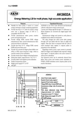 AsahiKASEI AK5602A Manual