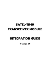 Satel SATEL-TR49 SnapOn Integration Manual