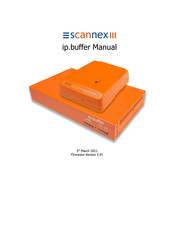 Scannex ip.buffer Manual