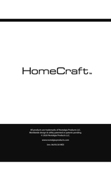Homecraft Instant Clean HCAPTBC31FUVBK Instructions Manual