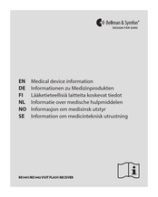 Bellman & Symfon BE1441 Medical Device Information