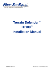 Optex Fiber SenSys Terrain Defender TD 100 Installation Manual