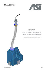 ASI EZ-Fill 10-0390 Installation And Maintenance Manual